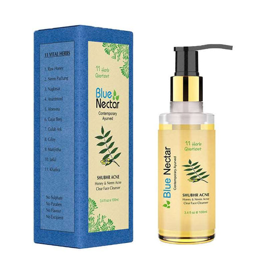 Blue Nectar Shubhr Acne Face Cleanser with Honey & Neem