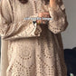 Beige Chikankari Hakuba Designer Ready-to-Wear Suits (Premium)