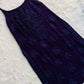 Premium Dark Purple Viscose Sleeveless Short Kurti