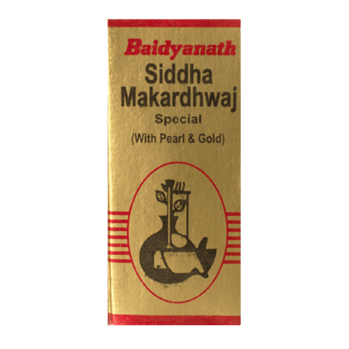 Baidyanath Siddha Makardhwaj ( with pearl and gold )