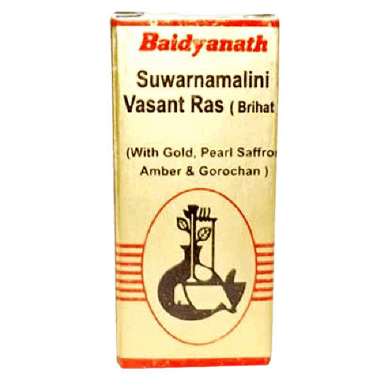 Baidyanath Suwarnamalini Vasant Ras (Brihat) - 10 Tablets