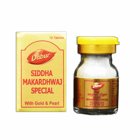 Dabur Siddha Makardhwaj Special with Gold and Pearl