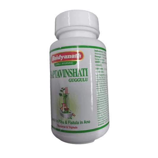 Baidyanath Saptavinshati Guggulu - 80 Tabs