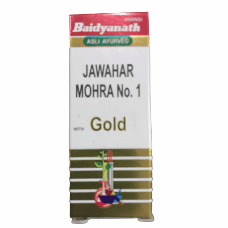 Baidyanath Jawahar Mohra No.1 with Gold