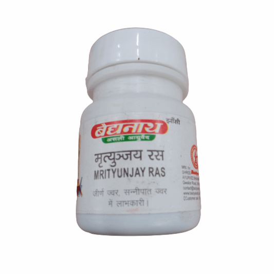 Baidyanath Mrityunjaya Ras 40 Tabs - 40 tabs