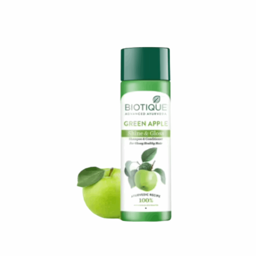 Biotique Bio Green Apple Fresh Daily Purifying Shampoo and Conditioner