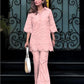 Light Pink Hakoba Chic Designer Ensemble