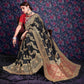 Black Zari Woven Art Silk Saree