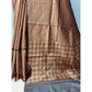 Brown & Coffee Woven Banarasi Silk Saree