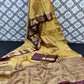 Demanding Beige Coloured Festive Wear Woven Art Silk Saree