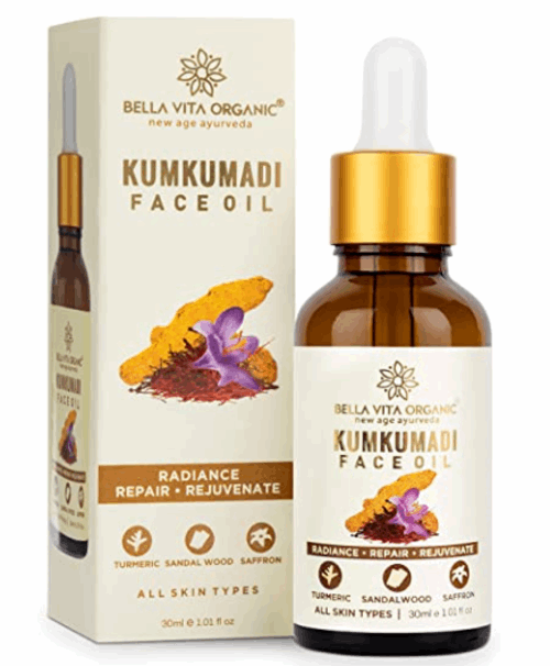 Bella Vita Organic Kumkumadi Face Glow Oil