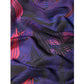 Multicolored Printed Art Silk Saree