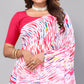 Multicolored Digital Printed Georgette Saree