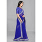 Blue Bandhani Printed Georgette Saree