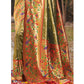 Mehendi Green Woven Art Silk Paithani Saree With Tassels