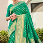 Green Woven Art Silk Paithani Saree