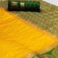 Flattering Yellow Coloured Festive Wear Woven Art Silk Saree