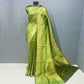 Green & Golden Woven Banarasi Silk Saree