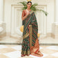 Green Woven Patola Silk Saree