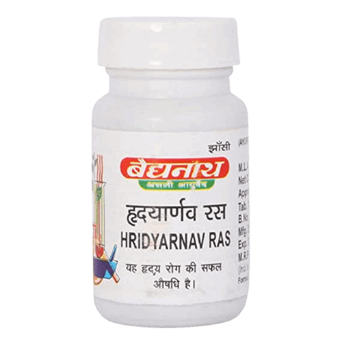 Baidyanath Hridayarnava Ras 80 Tab - 80 tabs