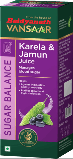 Baidyanath VANSAAR Karela Jamun Juice - 1 Ltr