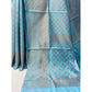 Light Blue Woven Banarasi Silk Saree