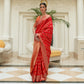 Red Woven Patola Silk Saree