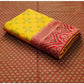 Yellow Festive Wear Woven Patola Silk Saree