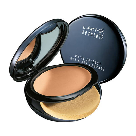 Lakme Absolute White Intense Wet & Dry Compact - Golden Sand - 9 gm