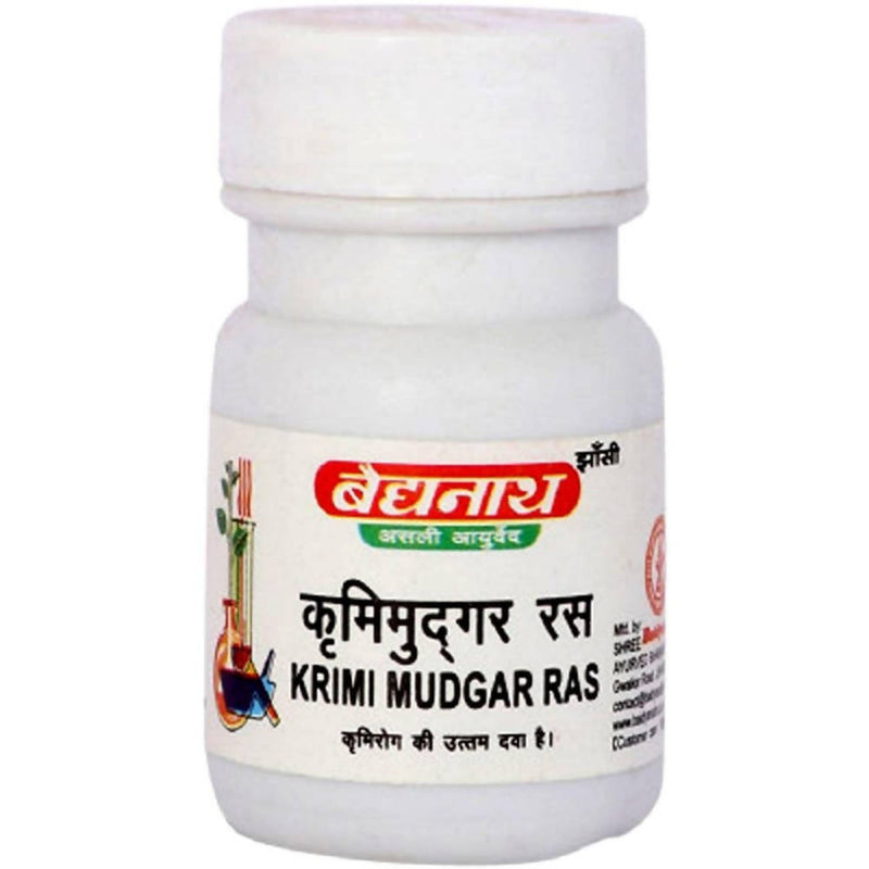 Baidyanath Krimi Mudgar Ras Tablets - 40 Tablets