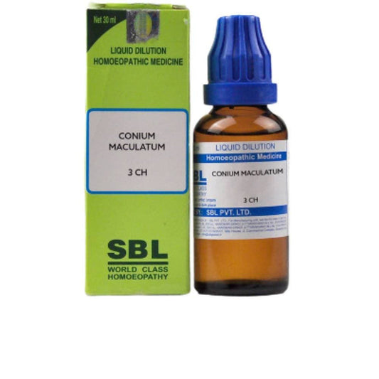 SBL Homeopathy Conium Maculatum Dilution - 3 CH - 30 ml