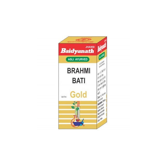 Baidyanath Brahmi Bati with Gold