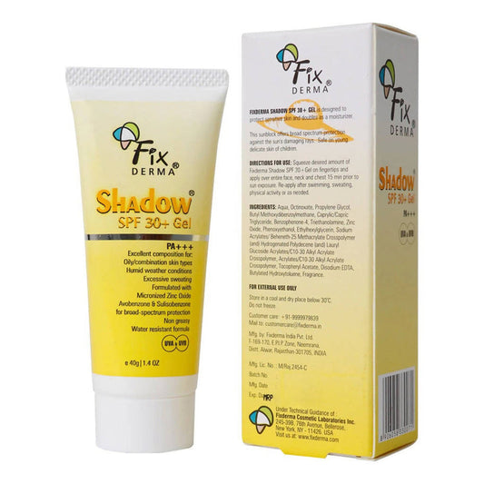 Fixderma Shadow SPF 30+ Sunscreen Gel