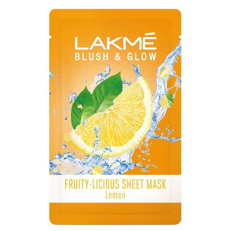 Lakme Blush And Glow Lemon Sheet Mask - 20 ml