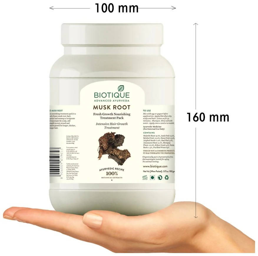 Biotique Musk Root Fresh Growth Nourishing Treatment Pack