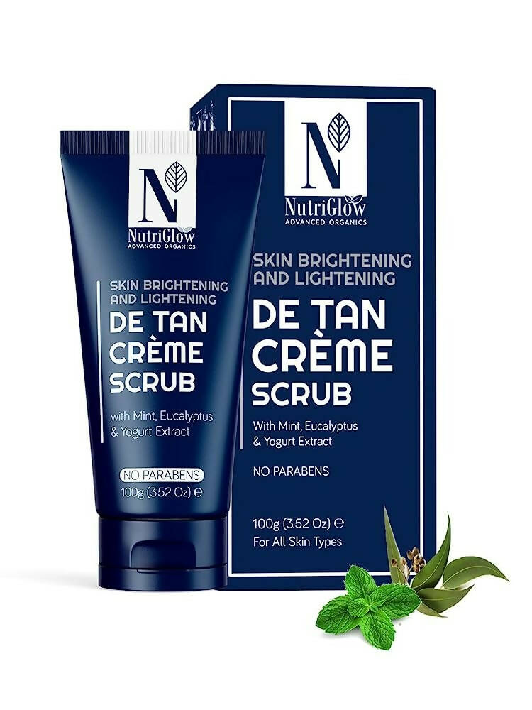 NutriGlow Advanced Organic De Tan Creme Scrub