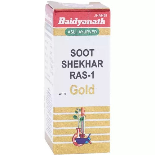 Baidyanath Sutshekhar Ras No 1 with Gold - 10 tab