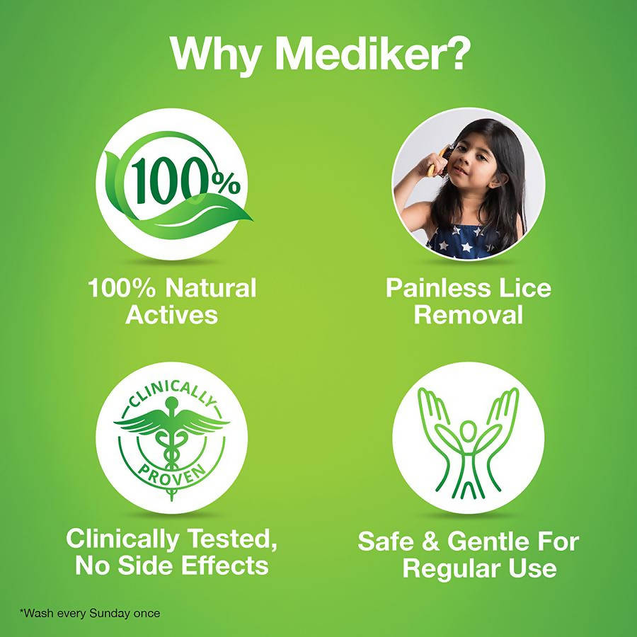 Mediker Lice Treatment Shampoo