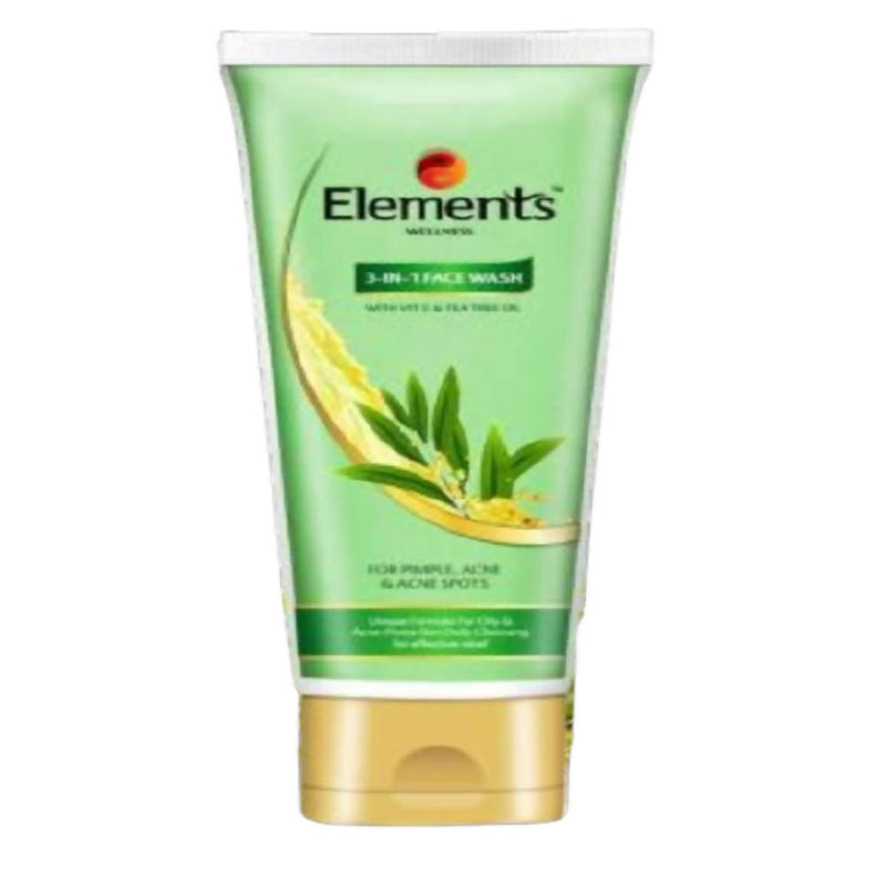 Elements Wellness 3 in 1 Facewash