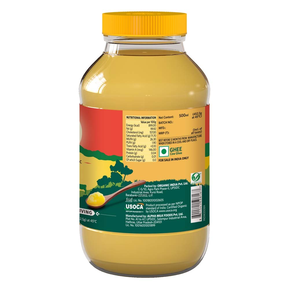 Organic India Cow Ghee