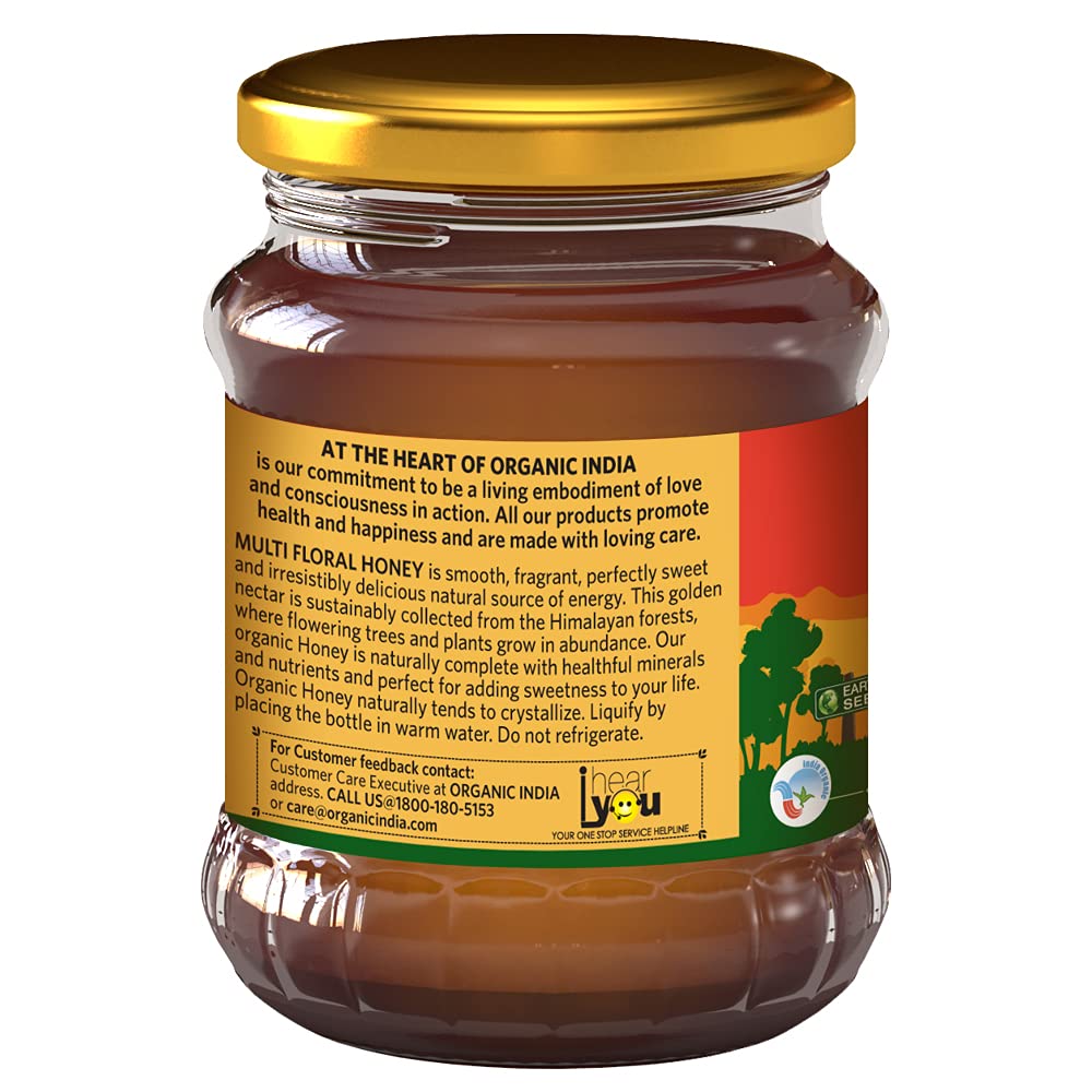 Organic India Honey Multi Floral