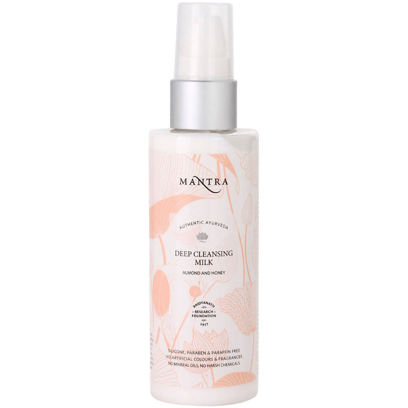 Mantra Herbal Almond And Honey Deep Cleansing Milk