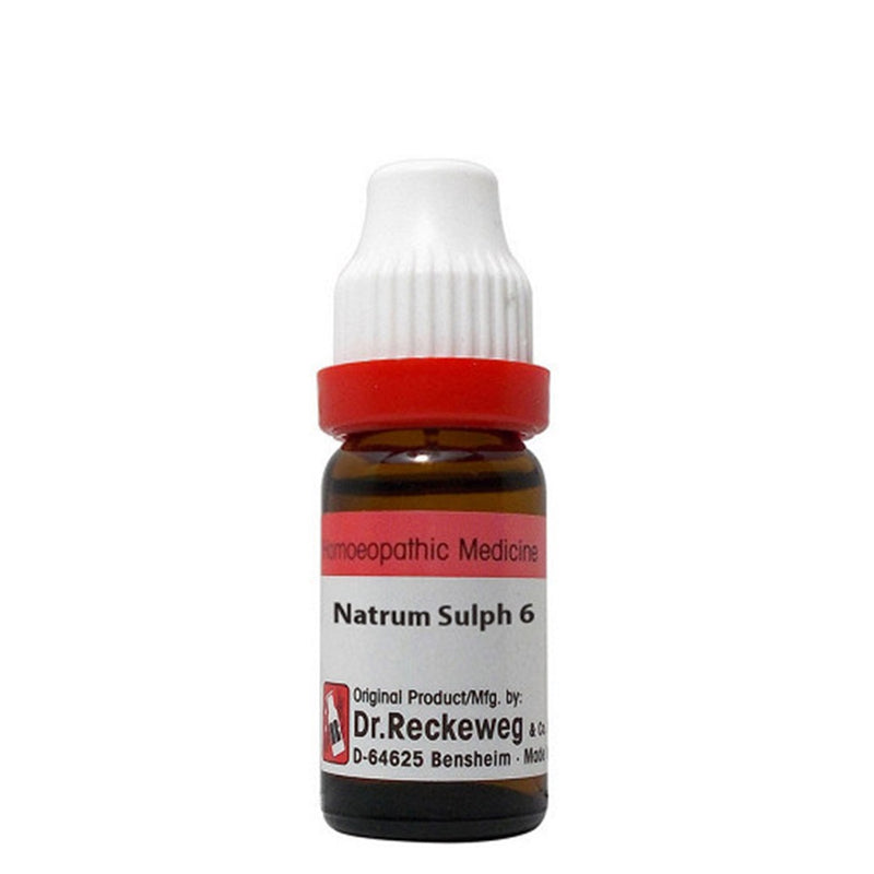 Dr. Reckeweg Natrum Sulphuricum Dilution - 6 CH - 11 ml