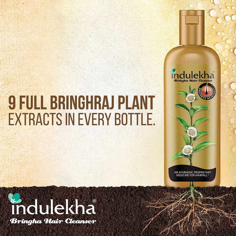 Indulekha Bringha Anti Hair Fall Shampoo