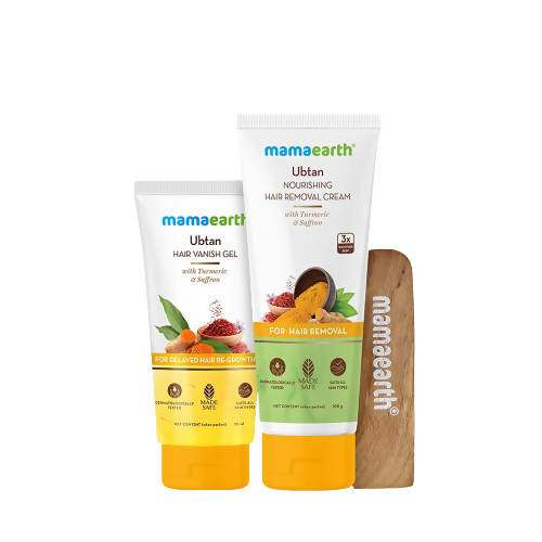 Mamaearth Ubtan Nourishing Hair Removal kit