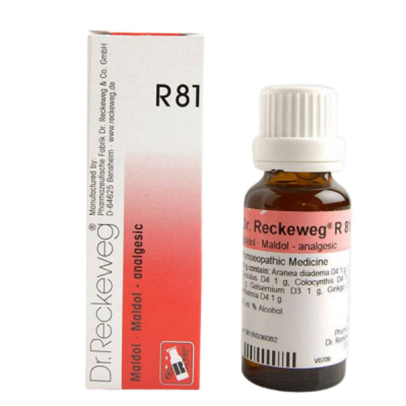 Dr. Reckeweg R81 Analgesic Drops - 22 ml