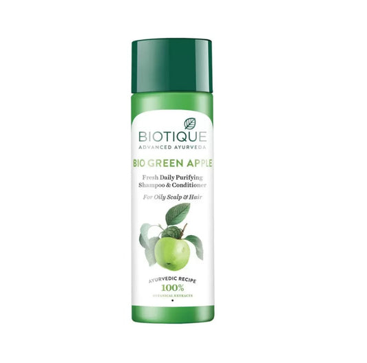 Biotique Bio Green Apple Fresh Daily Purifying Shampoo and Conditioner