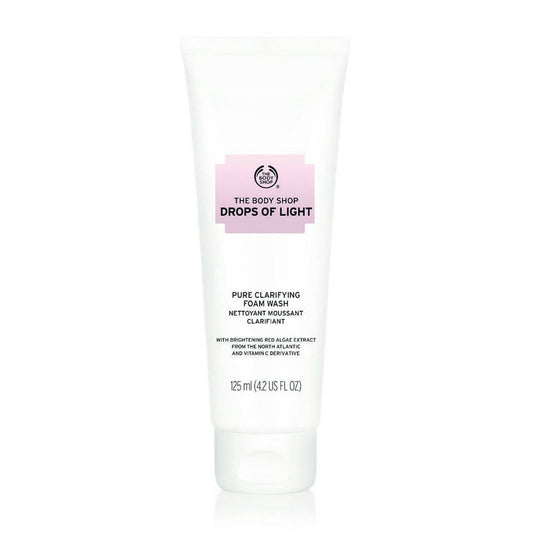 The Body Shop Drops Of Light Pure Clarifying Foam Wash