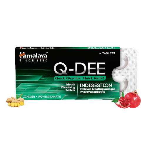 Himalaya Herbals Q-DEE Indigestion Tablets - Amazon Abroad