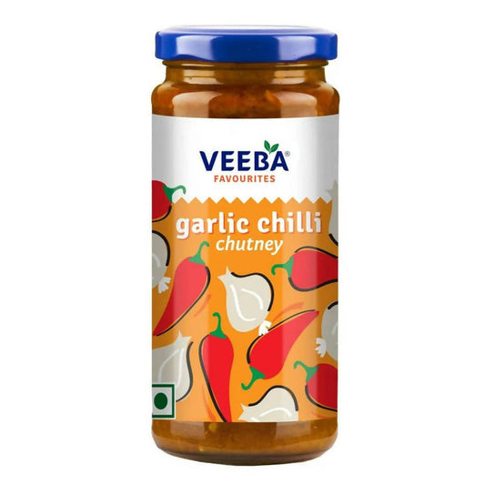 Veeba Garlic Chilli Chutney - 250 gm